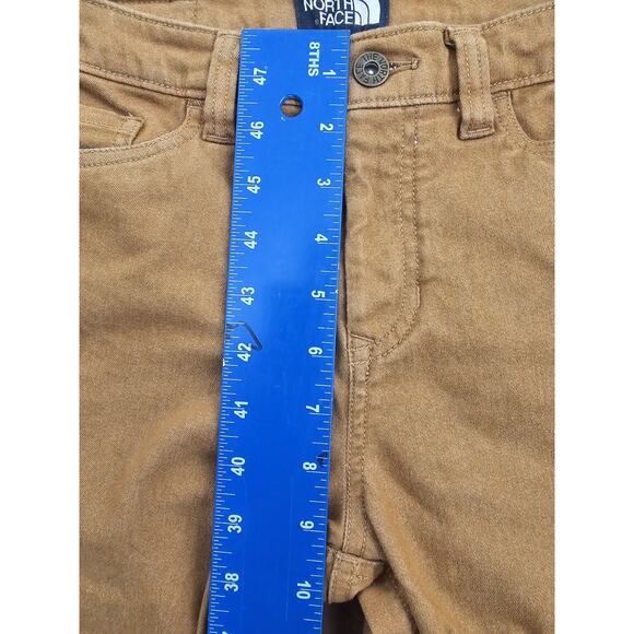 The North Face Women 6 Normal Tungsted Brown Olive Stretch Pants - Picture 7 of 12